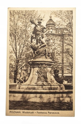 POZNAŃ - WODOTRYSK, FONTANNA PERSEUSZA l. 30