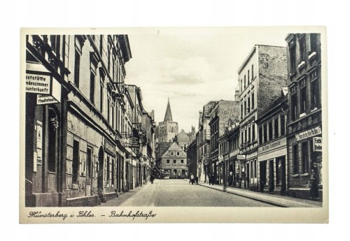 ZIĘBICE - UL. KOLEJOWA (BAHNHOFSTRASSE) l. 30/40