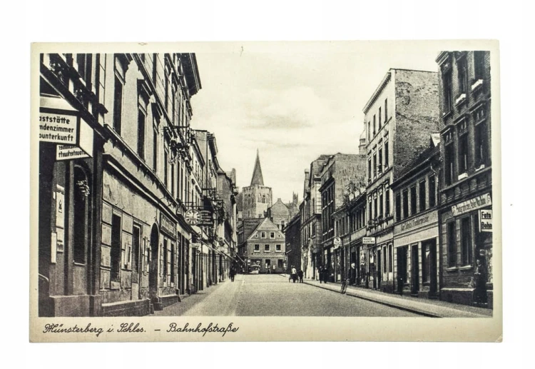ZIĘBICE - UL. KOLEJOWA (BAHNHOFSTRASSE) l. 30/40