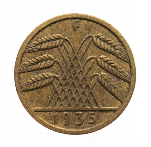 Niemcy 5 Reichspfennig 1935 F st.3