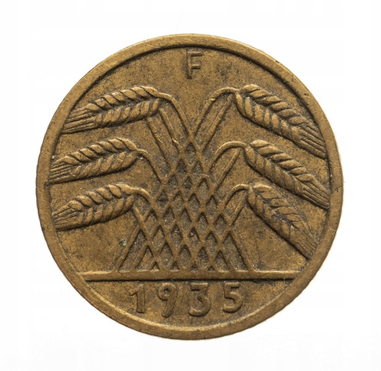 Niemcy 5 Reichspfennig 1935 F st.3