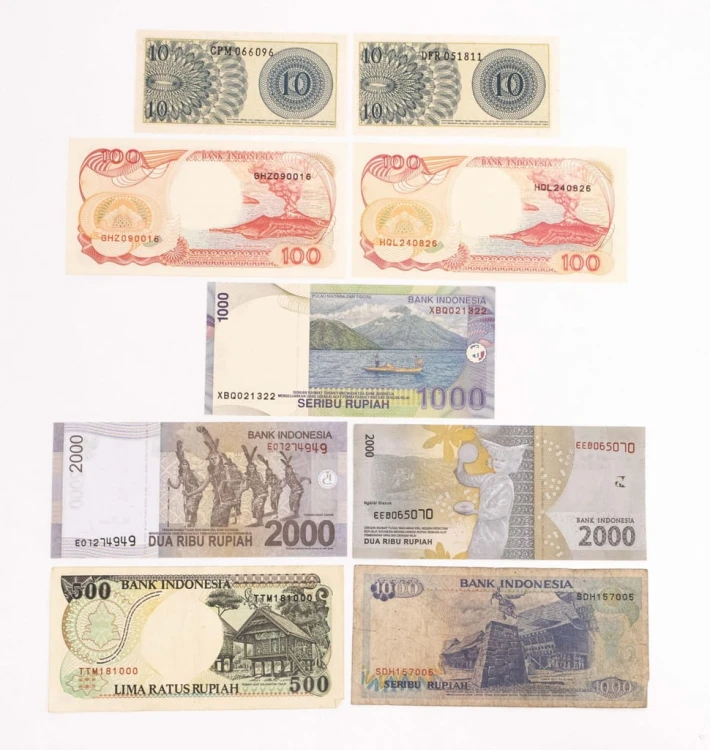 INDONEZJA - ZESTAW BANKNOTÓW (NR 3)