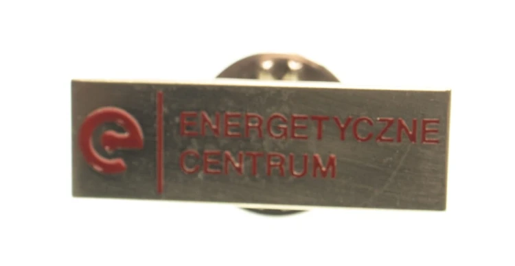 ODZNAKA PRZYPINKA ENERGETYCZNE CENTRUM