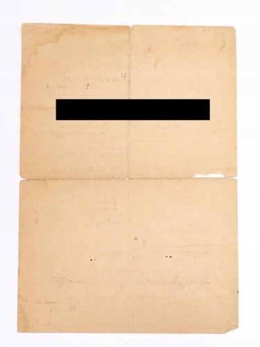 ŚWIADECTWO SZKOŁY POWSZECHNEJ OBÓZ MARIANOWO 1946