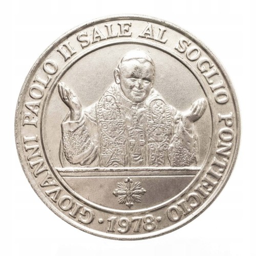 MEDAL JAN PAWEŁ II SALE AL SOGLIO PONTIFICIO 1978
