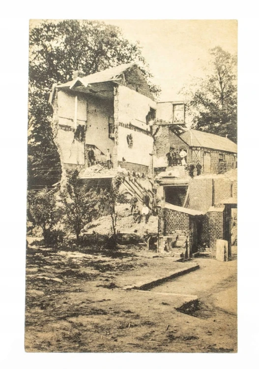 BREMA - RUINY, VERLAG FRANZ LEUWER, FELDPOST 1918