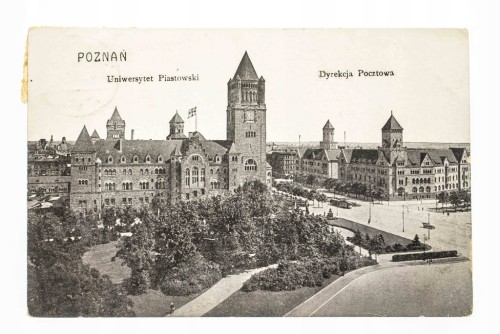 POZNAŃ - ZAMEK CESARSKI, ŚW. MARCIN 1921