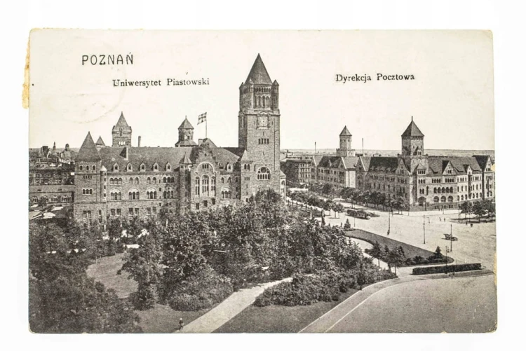 POZNAŃ - ZAMEK CESARSKI, ŚW. MARCIN 1921