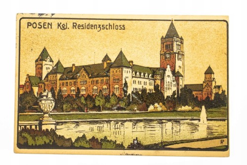 POZNAŃ - ZAMEK CESARSKI 1912