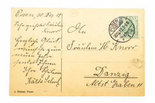 POZNAŃ - ZAMEK CESARSKI 1912
