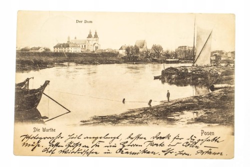 POZNAŃ - KATEDRA, WARTA, PORT 1904