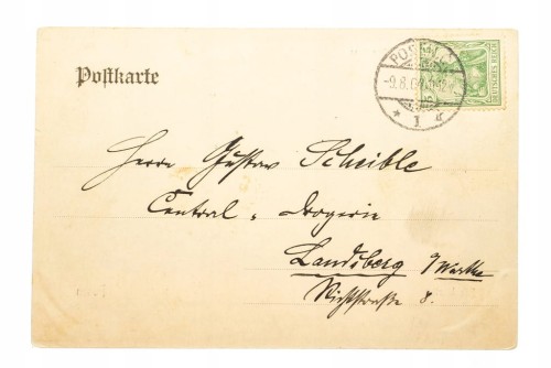 POZNAŃ - KATEDRA, WARTA, PORT 1904