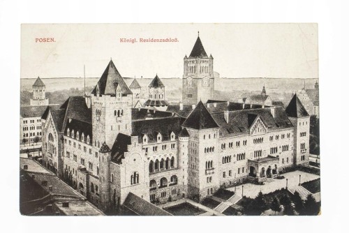 POZNAŃ - ZAMEK CESARSKI, FELDPOST 1918