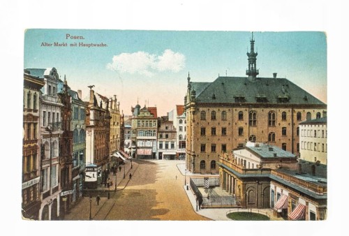 POZNAŃ - RYNEK, KAMIENICE, FELDPOST 1915