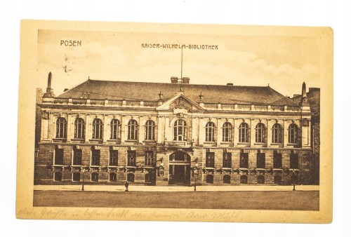 POZNAŃ - BIBLIOTEKA UAM , FELDPOST 1914