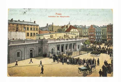 POZNAŃ - RYNEK, ZMIANA WARTY, FELDPOST 1916