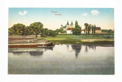 POZNAŃ - KATEDRA, OSTRÓW TUMSKI, FELDPOST 1916