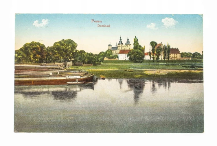 POZNAŃ - KATEDRA, OSTRÓW TUMSKI, FELDPOST 1916
