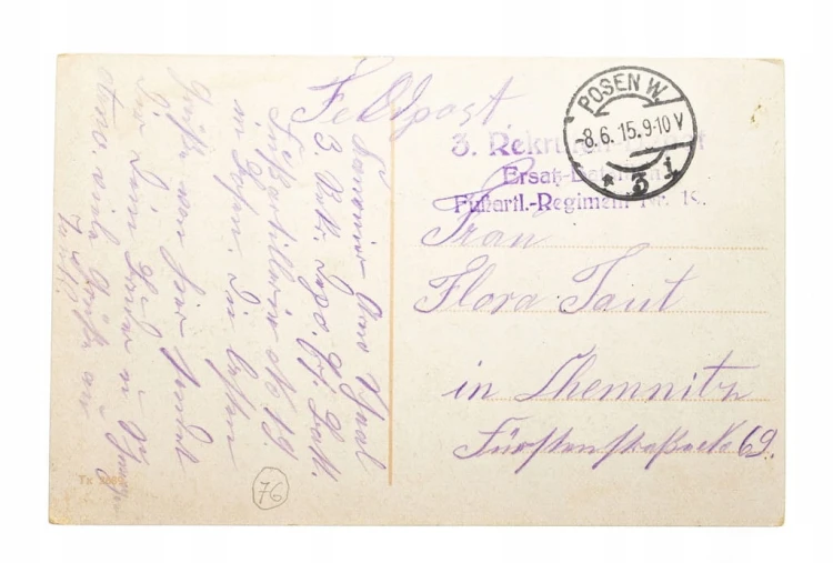 POZNAŃ - RATUSZ, RYNEK, FELDPOST 1915