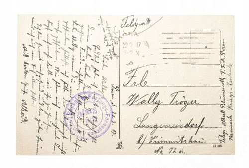 POZNAŃ - KATEDRA, FELDPOST 1917