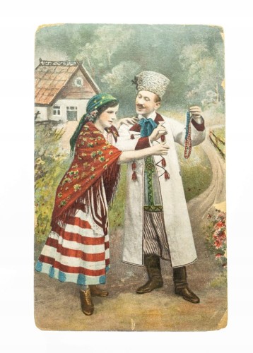 TYPY POLSKIE - PARA LUDOWA, POZNAŃ FELDPOST 1918