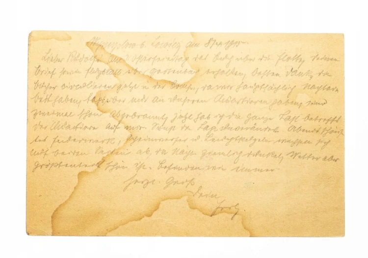 ŁOWICZ - FELDPOST POZNAŃ 1915