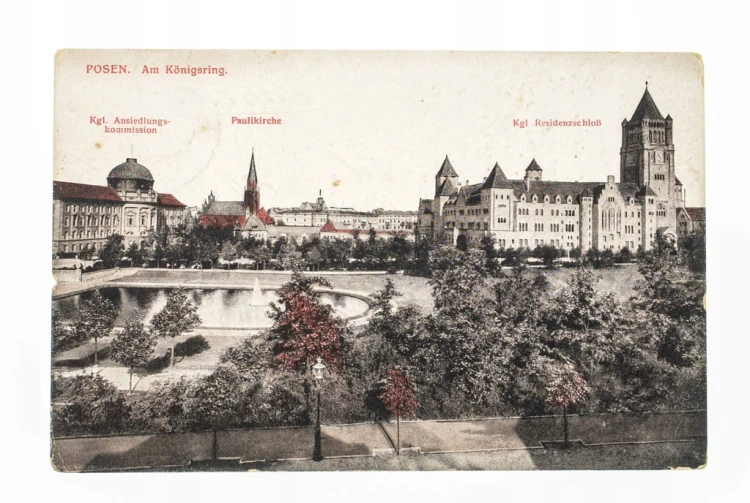 POZNAŃ - ZAMEK, KOMISJA OSIEDLEŃCZA, FELDPOST 1939