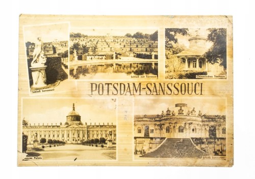 POCZDAM - PAŁAC SANSSOUCI, PARK l. 60