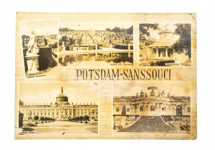 POCZDAM - PAŁAC SANSSOUCI, PARK l. 60