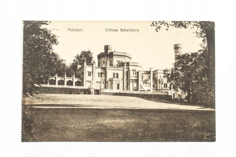 POCZDAM - ZAMEK BABELSBERG pocz. XX w.