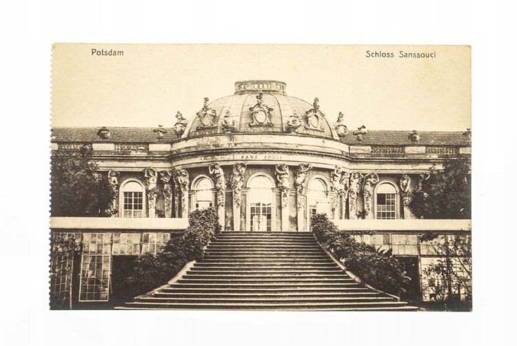 POCZDAM - PAŁAC SANSSOUCI pocz. XX w.