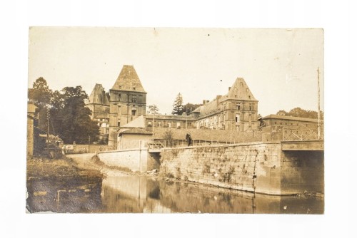POLSKA - ZAMEK, FOSA, pocz. XX w.