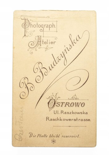 PIERWSZA KOMUNIA ŚWIĘTA - ATELIER OSTRÓW WLKP 1893