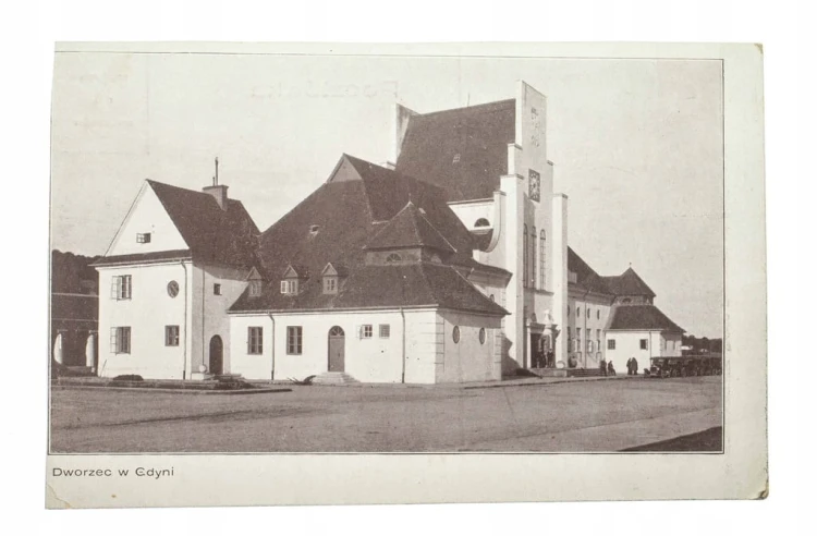 GDYNIA - DWORZEC 1928