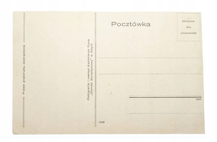 GDYNIA - DWORZEC 1928