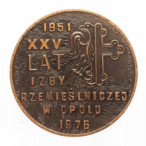 MEDAL 25 LAT IZBY RZEMIEŚLNICZEJ W OPOLU 1976