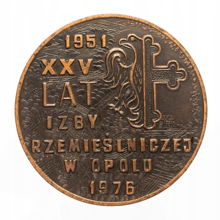 MEDAL 25 LAT IZBY RZEMIEŚLNICZEJ W OPOLU 1976