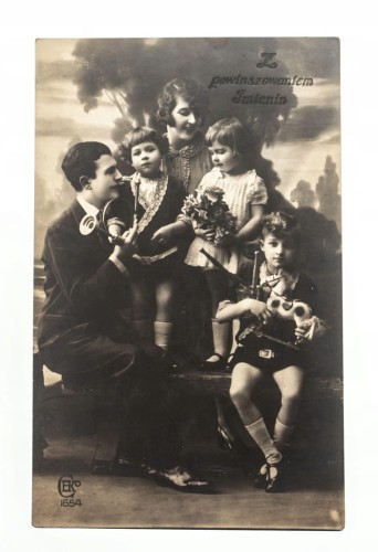 POCZTÓWKA - ŻYCZENIA IMIENINOWE, CZERWIŃSK 1932