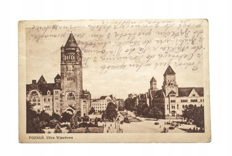 POZNAŃ - UL. WJAZDOWA, ZAMEK, ŚW. MARCIN l. 30