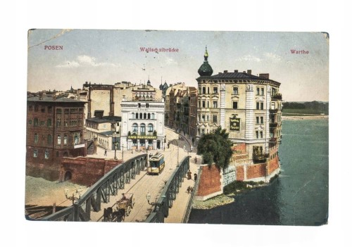 POZNAŃ - MOST CHWALISZEWSKI, SZPITAL WOJSKOWY 1915