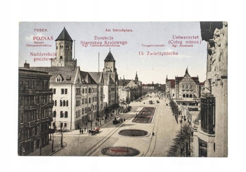 POZNAŃ - ŚW. MARCIN, POCZTA, AKADEMIA l. 10/20