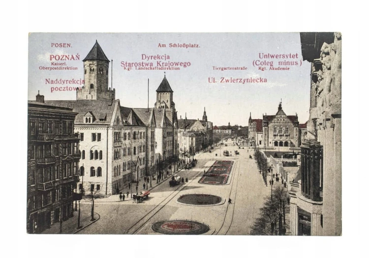 POZNAŃ - ŚW. MARCIN, POCZTA, AKADEMIA l. 10/20
