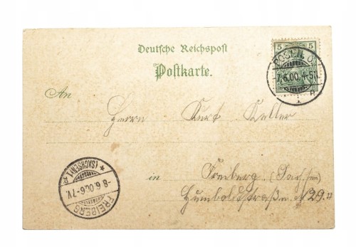 POZNAŃ - SZPITAL SIÓSTR DIAKONISEK, KOŚCIÓŁ 1900