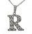 STARY SREBRNY WISIOREK 925 LITERA R