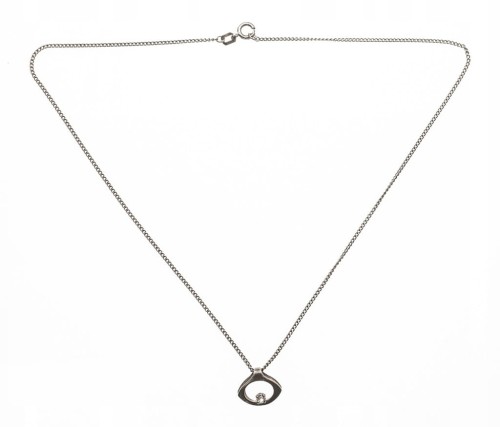 STARY SREBRNY WISIOREK 835 Z KAMIENIEM 925