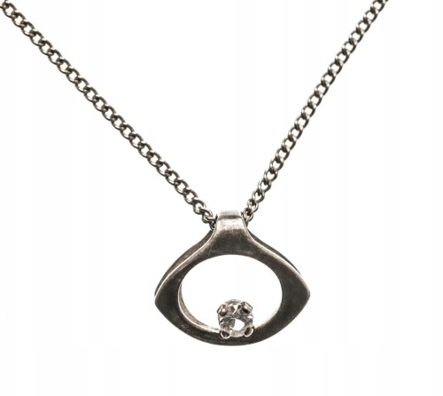 STARY SREBRNY WISIOREK 835 Z KAMIENIEM 925