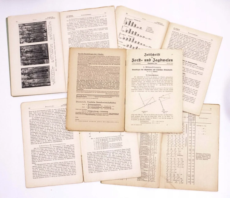 STARE CZASOPISMO NIEMIECKIE LAS I ŁOWIECTWO 1940