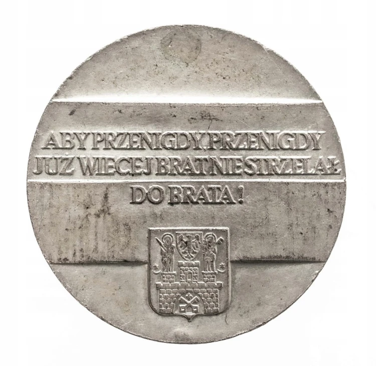 MEDAL CEGIEŁKA BUDOWY POMNIKA POZNAŃSKIEGO CZERWCA 1956