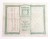 Certyfikat Mechanics Association Incorporated 1924