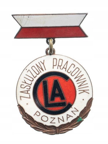 ODZNAKA ZASŁUŻONY PRACOWNIK CLA POZNAŃ